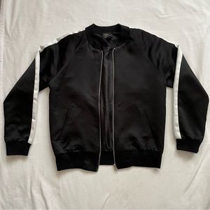 Black Bomber Jacket